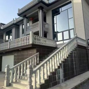 崇左 芝麻白别墅阳台栏杆，楼梯栏杆