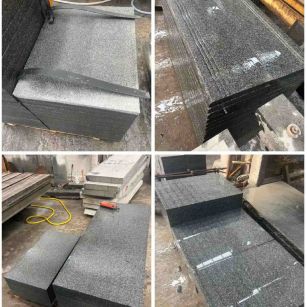 崇左 芝麻黑地铺石材