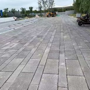 崇左仿古石铺装效果