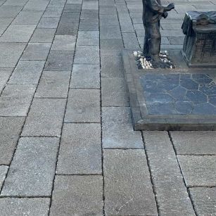 崇左仿古石铺装效果