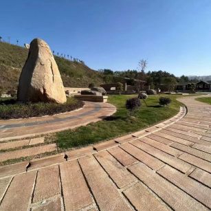 崇左仿古石铺装效果