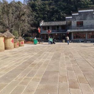 崇左仿古石铺装效果