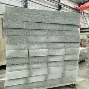 崇左 芝麻白10公分300*600广场地铺，A料定制，尺寸标准，厚薄均匀