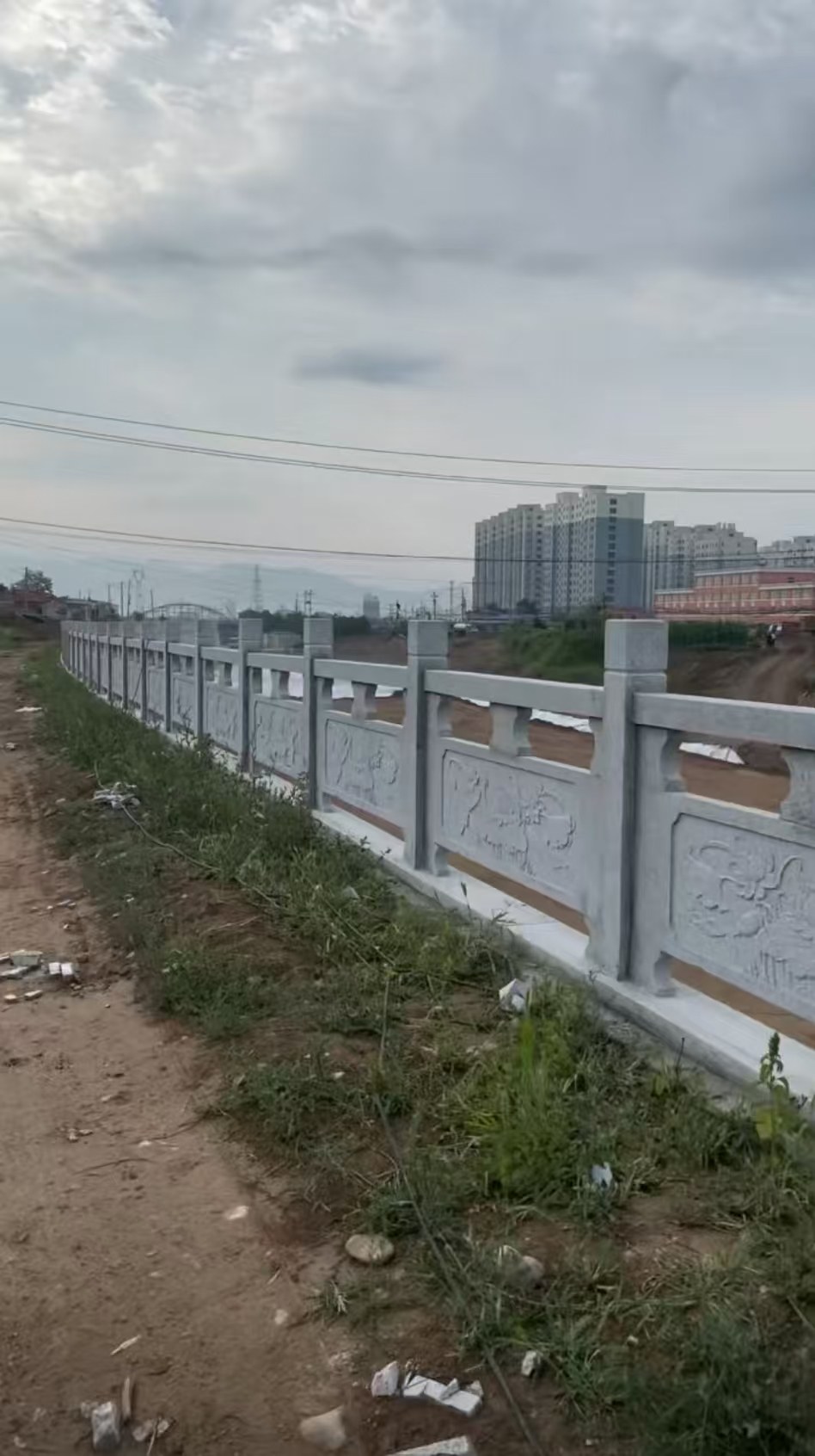 崇左 石材河道栏杆