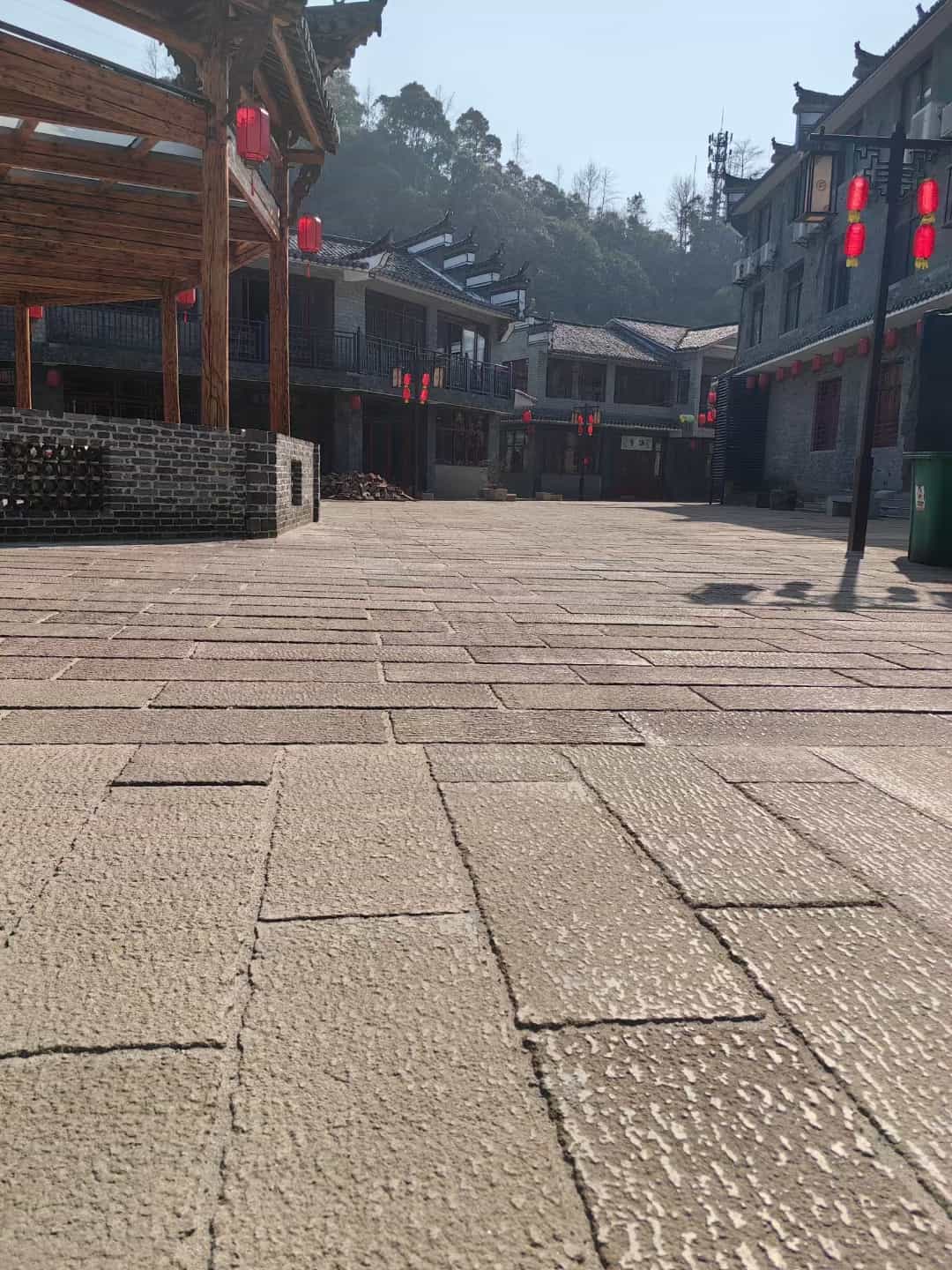 崇左仿古石铺装效果