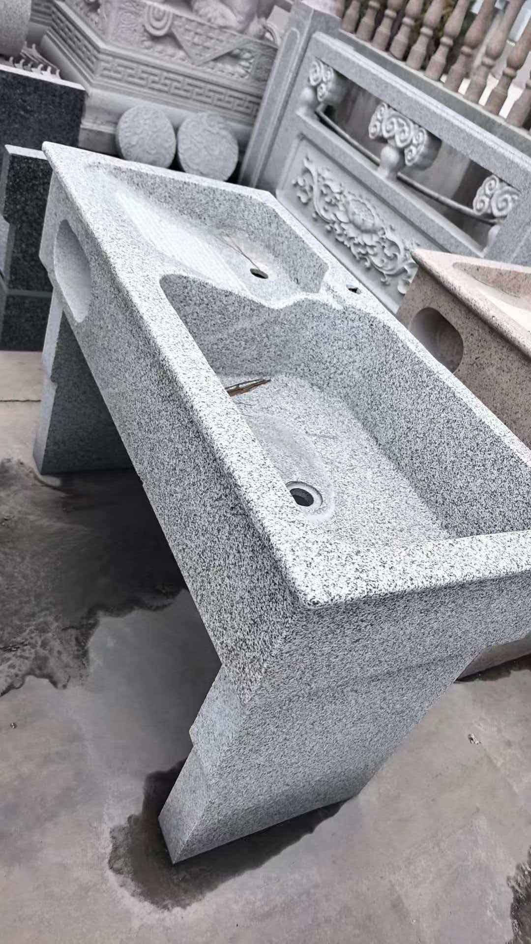 崇左 花岗岩石材洗手池，洗衣池