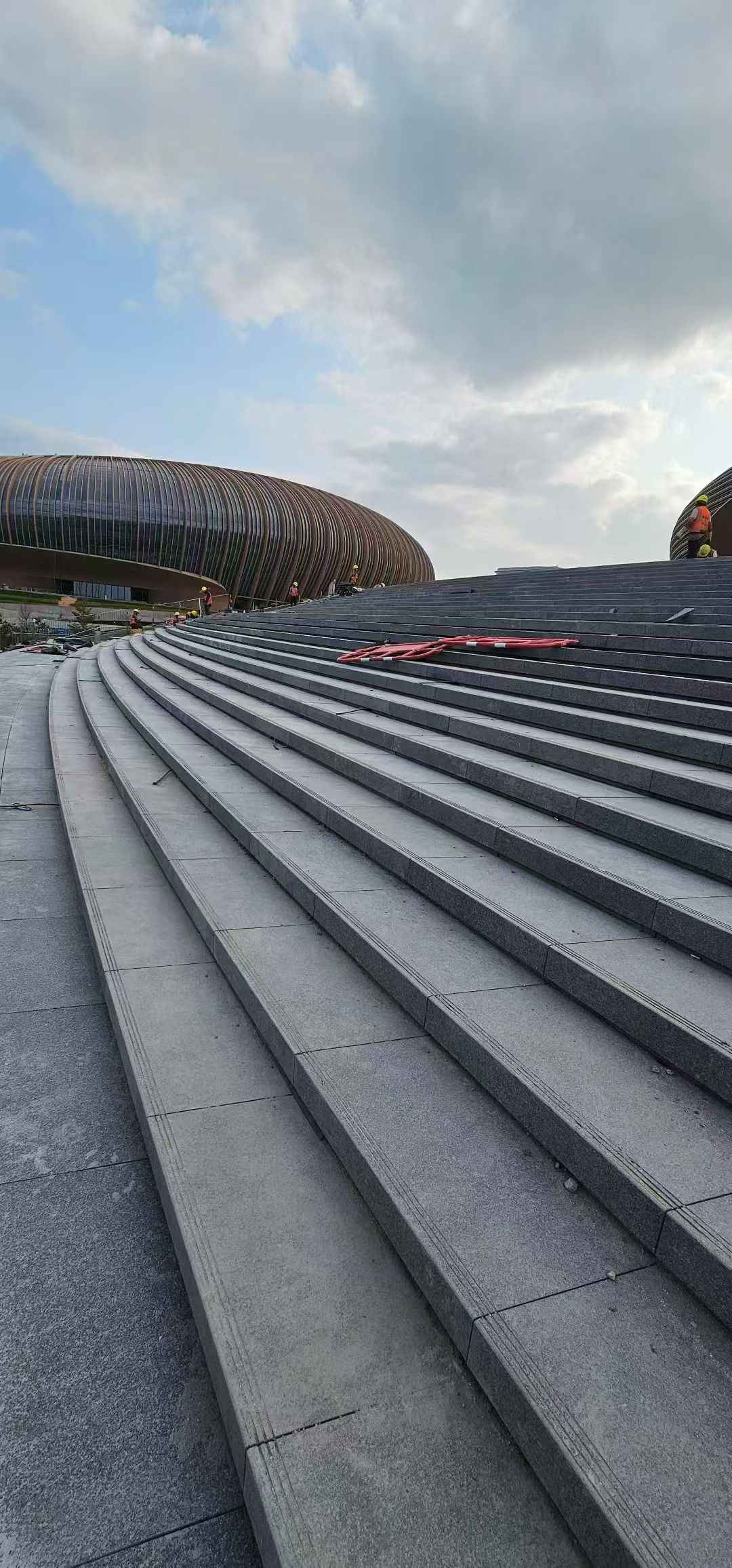 崇左 弧形整石台阶铺装效果图