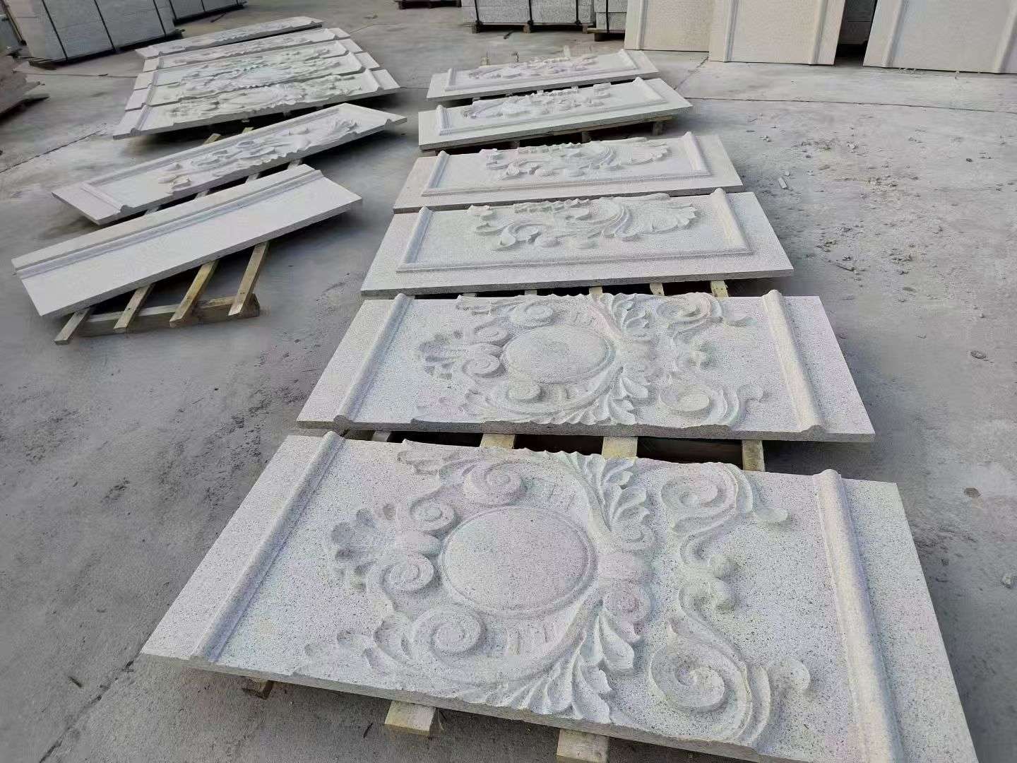 崇左 芝麻白干挂雕花板