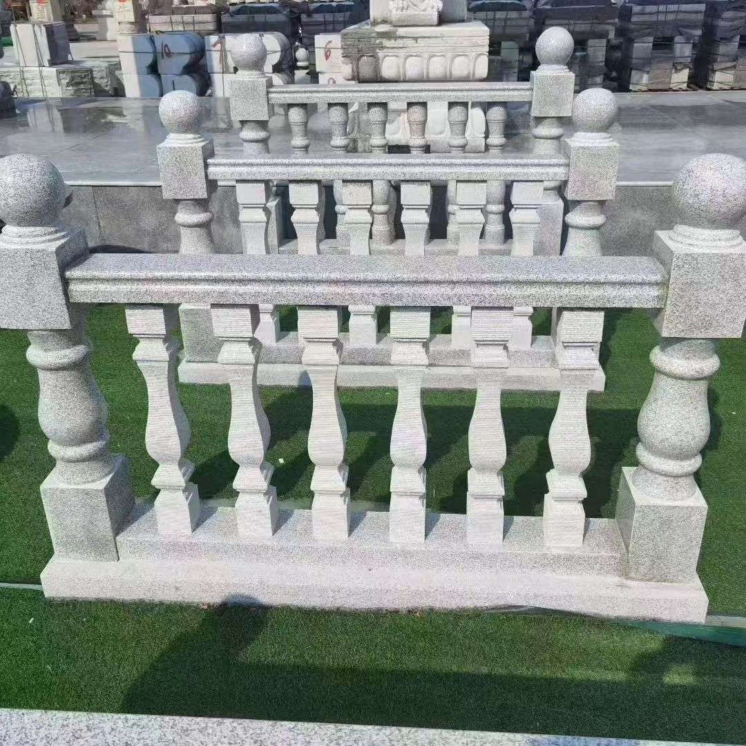 崇左 别墅石材栏杆特写