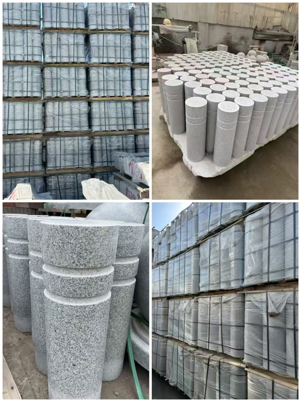 崇左 芝麻白花岗岩挡车柱、隔离柱多少钱