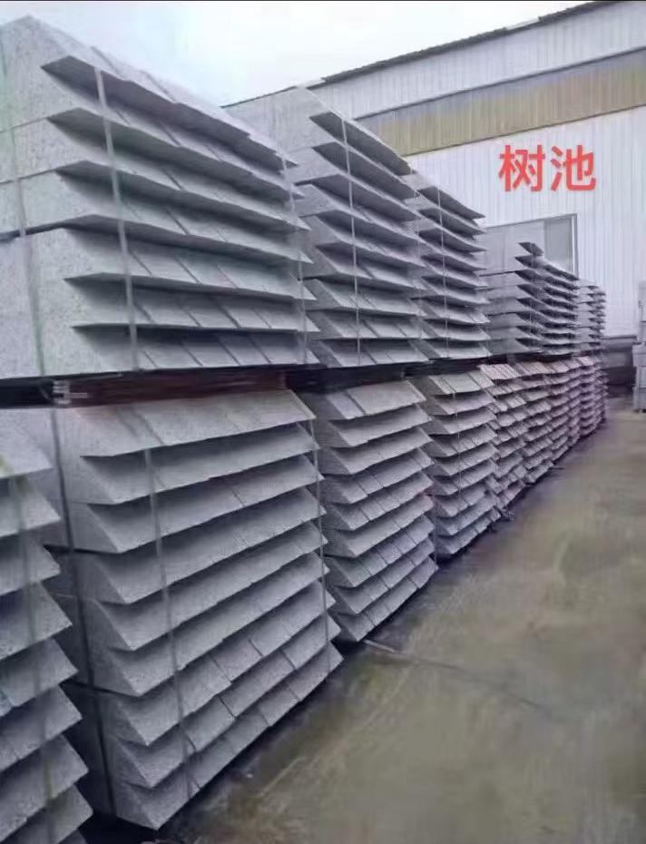 崇左 芝麻灰切头树池